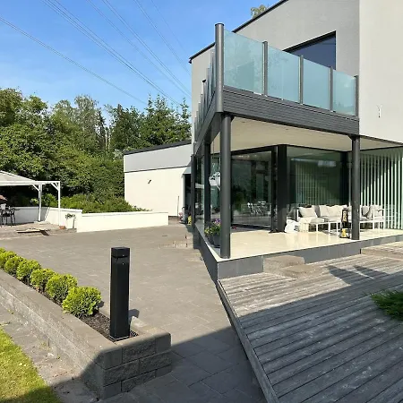 アパート Luxus Guest & Sauna Finnish Design House *